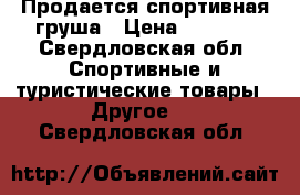 Продается спортивная груша › Цена ­ 4 000 - Свердловская обл. Спортивные и туристические товары » Другое   . Свердловская обл.